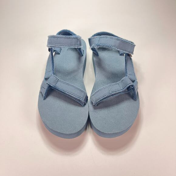 Teva Midform Universal Sandals Blue Strappy Platform 1127570 Women’s Size 9 - Picture 7 of 9